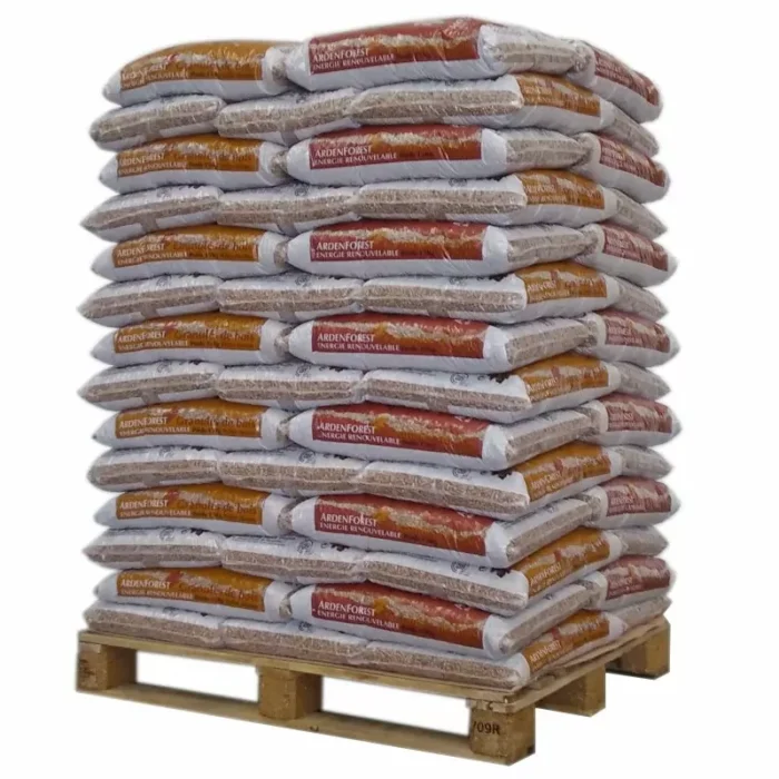 Palette de 70 sacs de 15 kg - Pellet de bois Ardenforest – Image 1
