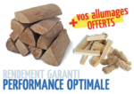 Bûches de bois haute performance WOODSTOCK - Ballot de 2000 dm3 de bois en vrac (30 cm) – Image 3